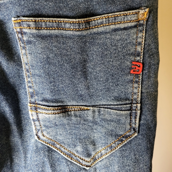 DSQUARED2 Slim Fit Paint Logo Denim Jeans size 32x32 - Picture 6 of 8